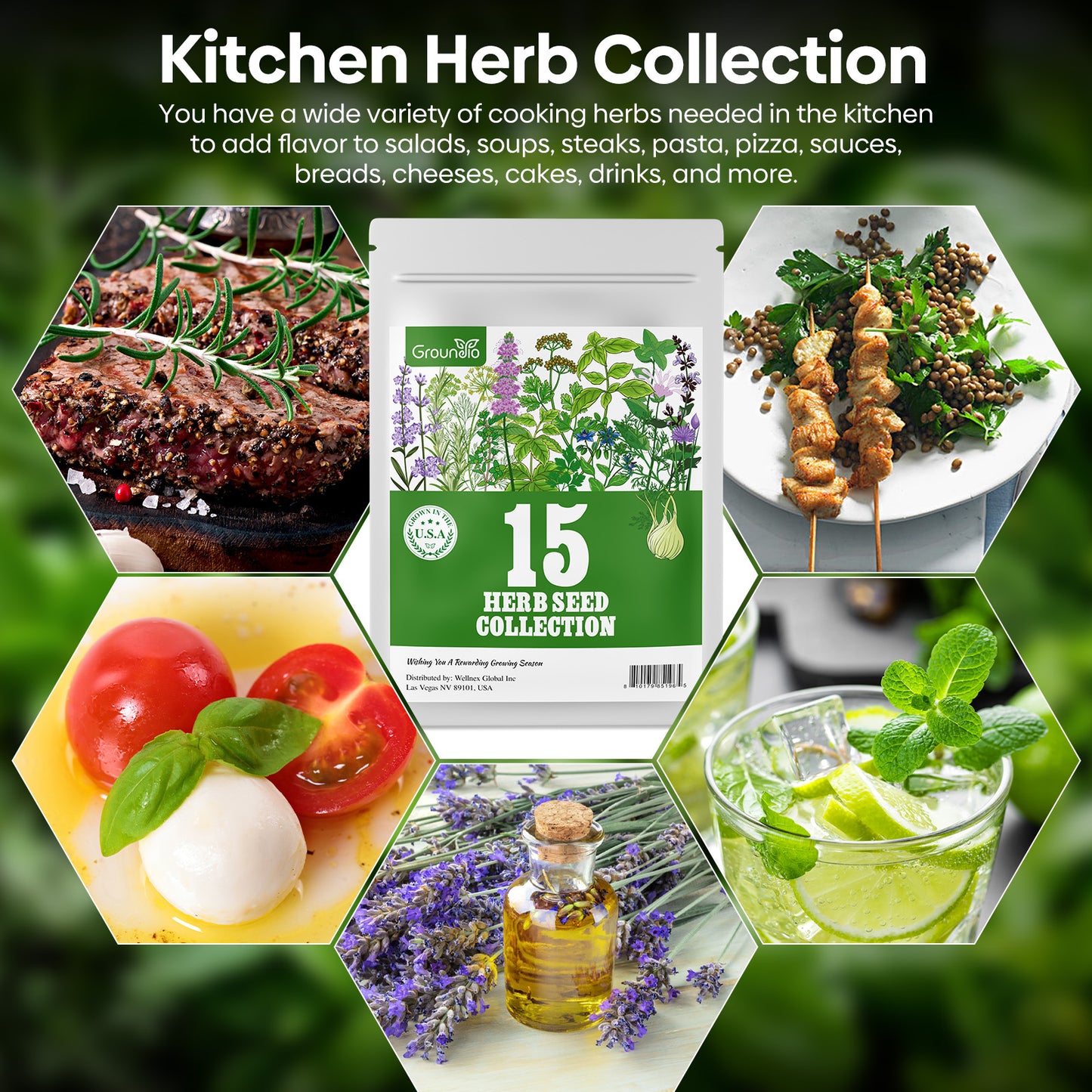 Herb seeds 15 mix