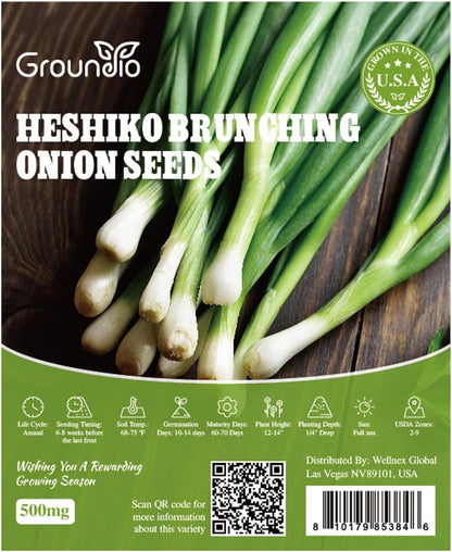 Heshiko Bunching Green Onion Seeds