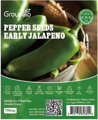 Jalapeno Pepper Seeds for Planting