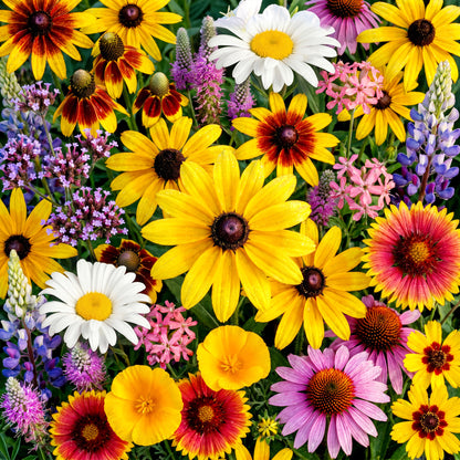 10000+ All Perennial Wildflower Seeds 1 OZ 23 Varieties