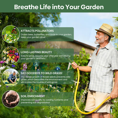 13 Varieties Partial Shade Wildflower Seeds