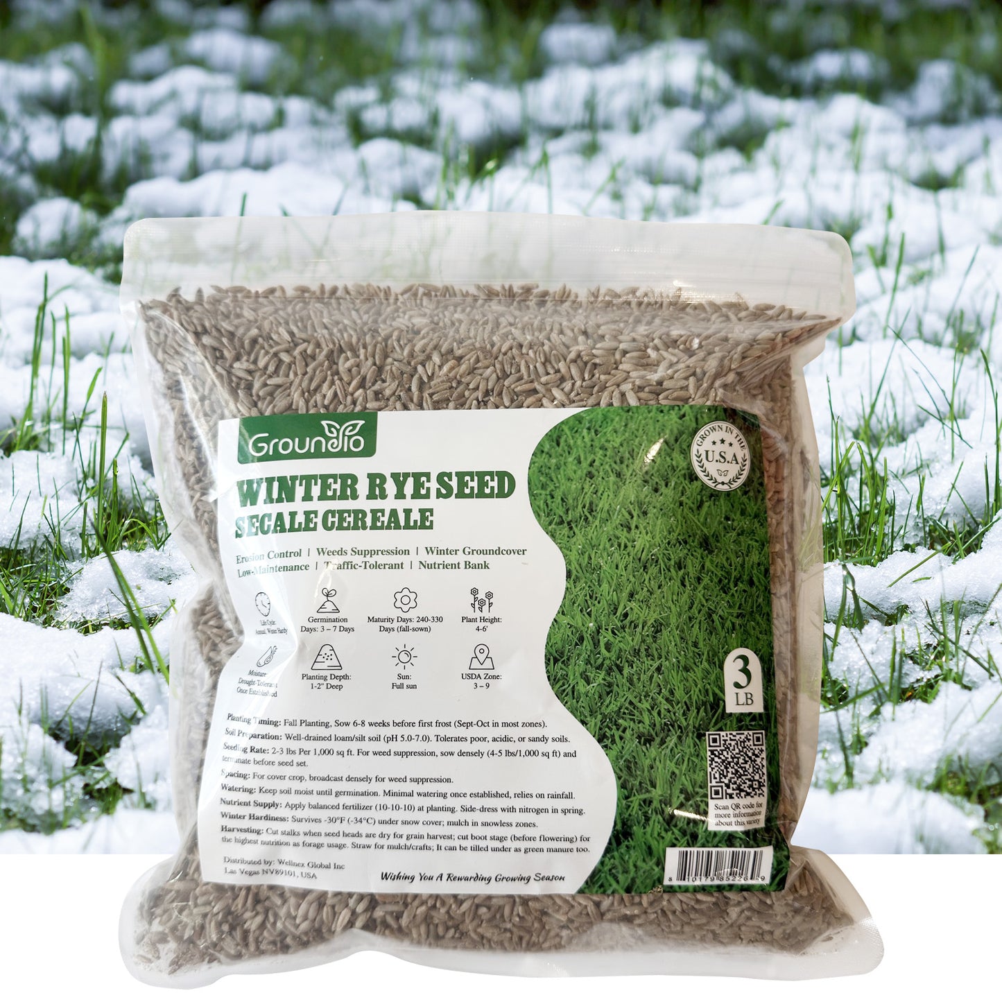 Winter rye 3lbs