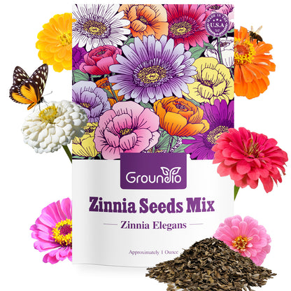 Zinnia Seeds Mix